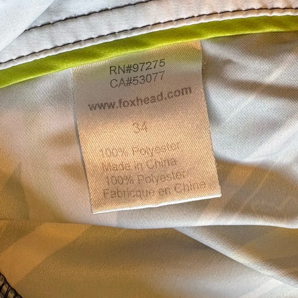 Fox Men's Dark and Light Green Board Shorts/Swim Trunks - Picture 3 of 7